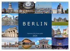 Berlin - Impressions of the German capital (Wall Calendar 2024 DIN A3 landscape), CALVENDO 12 Month Wall Calendar