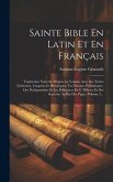 Sainte Bible En Latin Et En Français