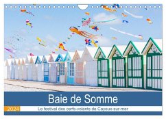 Baie de Somme festival des cerfs-volants de Cayeux-sur-mer (Calendrier mural 2024 DIN A4 vertical), CALVENDO calendrier mensuel