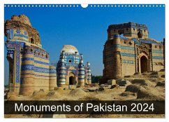 Monuments of Pakistan 2024 (Wall Calendar 2024 DIN A3 landscape), CALVENDO 12 Month Wall Calendar