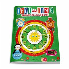 Tell the Time Sticker Activity Book: 100+ Stickers - Wonder House Books