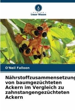 Nährstoffzusammensetzung von baumgezüchteten Ackern im Vergleich zu zahnstangengezüchteten Ackern - Falloon, O'Neil