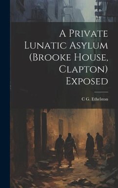 A Private Lunatic Asylum (brooke House, Clapton) Exposed - Ethelston, C G