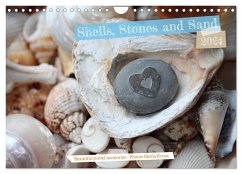 Shells, Stones and Sand (Wall Calendar 2024 DIN A4 landscape), CALVENDO 12 Month Wall Calendar