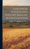 Ammonium Nitrate and Poultry Manure in Fertilization of Tobacco
