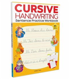 Cursive Handwriting: Sentence: Practice Workbook for Children - Wonder House Books
