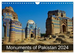 Monuments of Pakistan 2024 (Wall Calendar 2024 DIN A4 landscape), CALVENDO 12 Month Wall Calendar
