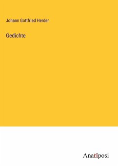 Gedichte - Herder, Johann Gottfried