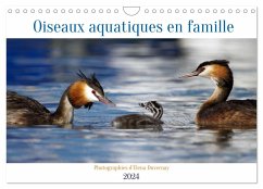 Oiseaux aquatiques en famille (Calendrier mural 2024 DIN A4 vertical), CALVENDO calendrier mensuel - Duvernay - Elenarts, Elena