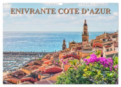 Enivrante Côte d'Azur (Calendrier mural 2024 DIN A3 vertical), CALVENDO calendrier mensuel - Pictures, Manjik