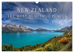 New Zealand - The most beautiful places (Wall Calendar 2024 DIN A3 landscape), CALVENDO 12 Month Wall Calendar - Mueringer, Christian
