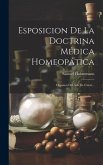 Esposicion De La Doctrina Médica Homeopática