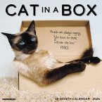 Cat in a Box 2024 12 X 12 Wall Calendar