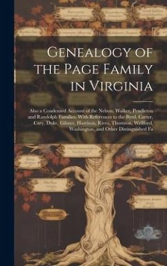 Genealogy of the Page Family in Virginia - Anonymous