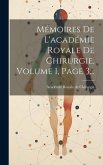 Mémoires De L'académie Royale De Chirurgie, Volume 1, Page 3...