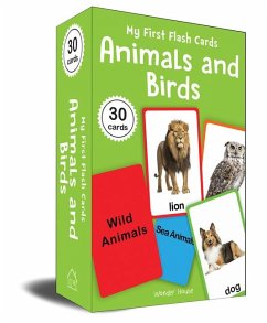 My First Flash Cards: Animals and Birds: 30 Early Learning Flash Cards for Kids - Wonder House Books