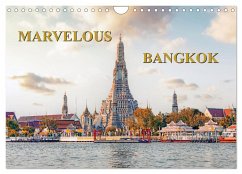 Marvelous Bangkok (Wall Calendar 2024 DIN A4 landscape), CALVENDO 12 Month Wall Calendar