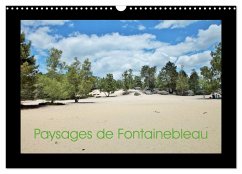 Paysages de Fontainebleau (Calendrier mural 2024 DIN A3 vertical), CALVENDO calendrier mensuel