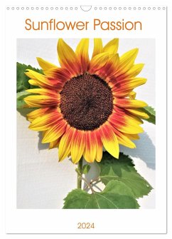 Sunflower passion (Wall Calendar 2024 DIN A3 portrait), CALVENDO 12 Month Wall Calendar - Archer, Colin