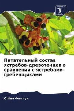 Cover Pitatel'nyj sostaw qstrebow-drewotochcew w srawnenii s qstrebami-grebenschikami