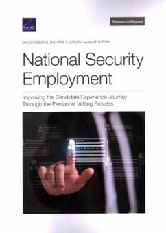 National Security Employment - Stebbins, David; Girven, Richard S; Ryan, Samantha