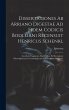 Dissertationes Ab Arriano Digestae Ad... - Bild 1