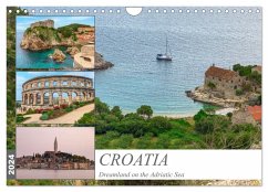 Croatia Dreamland on the Adriatic Sea (Wall Calendar 2024 DIN A4 landscape), CALVENDO 12 Month Wall Calendar - Kruse, Joana