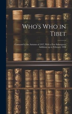 Who's Who in Tibet - Anonymous