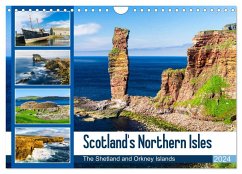 Scotland's Northern Isles - The Orkney and Shetland Islands (Wall Calendar 2024 DIN A4 landscape), CALVENDO 12 Month Wall Calendar - Zwick, Martin
