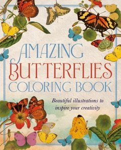 Amazing Butterflies Coloring Book - Woodroffe, David