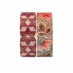 Paperblanks Hishi/Filigree Floral Ivory Pack of 2 Rolls of Washi Tape