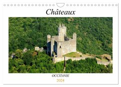 Châteaux OCCITANIE (Calendrier mural 2024 DIN A4 vertical), CALVENDO calendrier mensuel - Thébault, Patrice