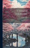 Chinese Folklore: Pekinese Rhymes