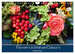 Flowers in Intense Colours (Wall Calendar 2024 DIN A4 landscape), CALVENDO 12 Month Wall Calendar