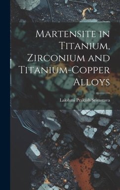 Martensite in Titanium, Zirconium and Titanium-copper Alloys