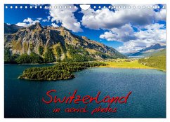Switzerland - in aerial photos (Wall Calendar 2024 DIN A4 landscape), CALVENDO 12 Month Wall Calendar