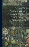 Guide Du Botaniste Au Hohneck Et Aux Environs De Gérardmer