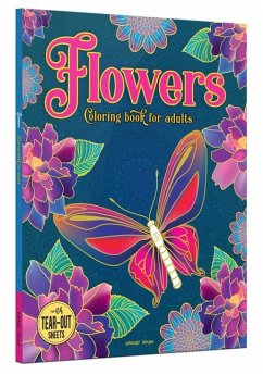 Flowers: Coloring Book for Adults - Wonder House Books