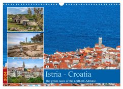 Istria - Croatia The green oasis of the northern Adriatic. (Wall Calendar 2024 DIN A3 landscape), CALVENDO 12 Month Wall Calendar - Kruse, Joana