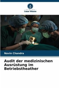 Audit der medizinischen Ausrüstung im Betriebstheather - Chandra, Navin