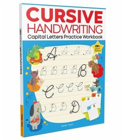 Cursive Handwriting: Capital Letters: Practice Workbook for Children - Wonder House Books