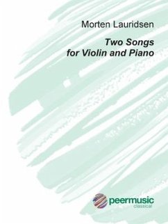 Two Songs: For Violin and Piano