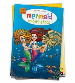 Mermaid Colouring Book: Jumbo Sized Colouring Books - Wonder House Books