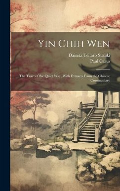 Yin Chih Wen - Suzuki, Daisetz Teitaro; Carus, Paul