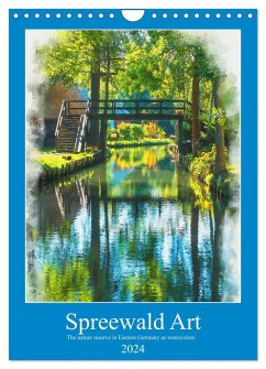 Spreewald Art (Wall Calendar 2024 DIN A4 portrait), CALVENDO 12 Month Wall Calendar