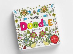 Nature Doodle Coloring Book: Coloring Book with Tear Out Sheets - Wonder House Books