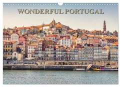 Wonderful Portugal (Wall Calendar 2024 DIN A3 landscape), CALVENDO 12 Month Wall Calendar - Pictures, Manjik