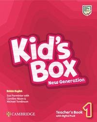 Kid's Box New Generation Level 1 Teacher's Book with Digital Pack British English - Parminter, Sue