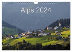 Alps 2024 (Wall Calendar 2024 DIN A4 landscape), CALVENDO 12 Month Wall Calendar