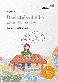 Buchstabenbilder zum Ausmalen (eBook, PDF) - Kraft, Birgit